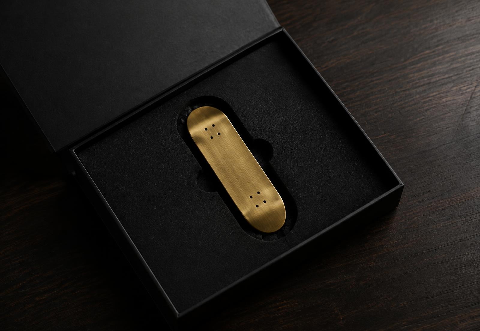 Matte black presentation box